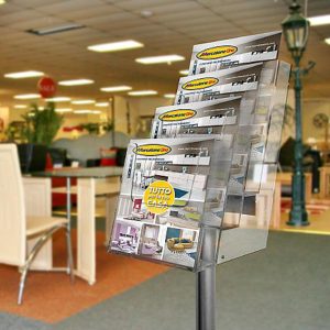 Portadepliant a Piantana con 4 tasche A5 - immagine 2