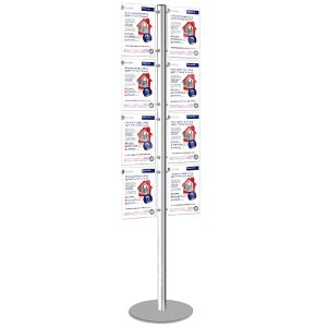 Floor Literature Display, 8 pockets A4 - Image 1