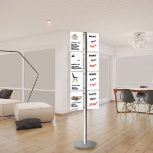 Floor Literature Display, 8 pockets A4 - Image 2