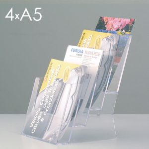 Portadepliant da banco 4 tasche A5 - immagine 1