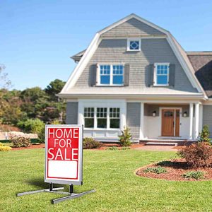 Double-sided A1 trestle with frame 32 and windproof base - Image 2