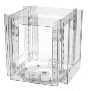 Portadepliant da banco girevole 4 tasche formato A4 - immagine 2