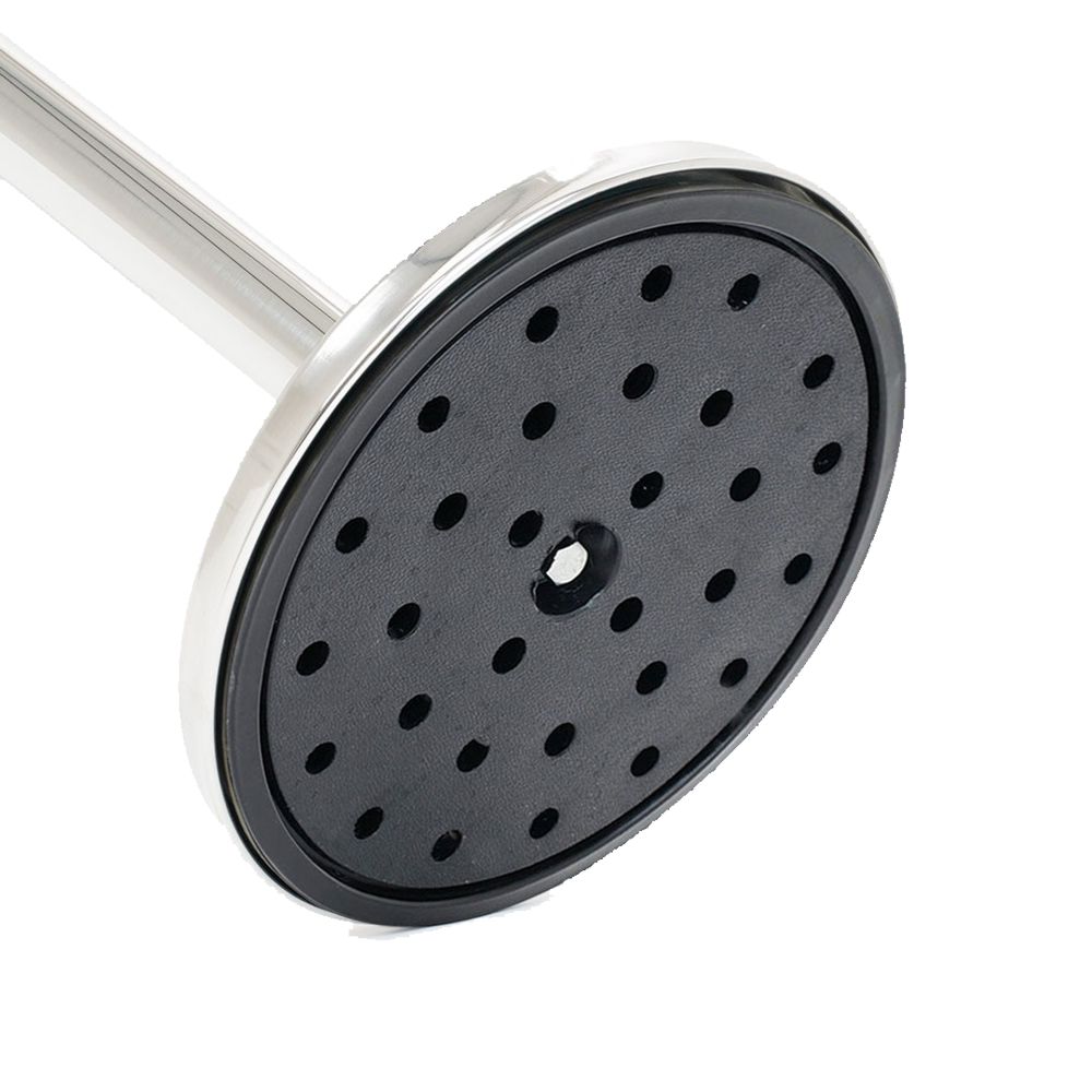 Colonnina segna percorso in acciaio silver per corda dettaglio base (2)