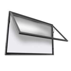 Bacheche linea CITY per esterno con apertura a ribalta - immagine 1