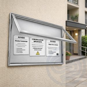 Panneaux d'affichage extérieurs à rabat – Image 3