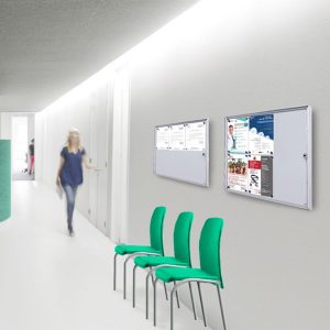 Tableau d'affichage magnétique avec ouverture pliante – Image 5