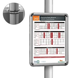 Cornice a scatto A4 con collare - immagine 1