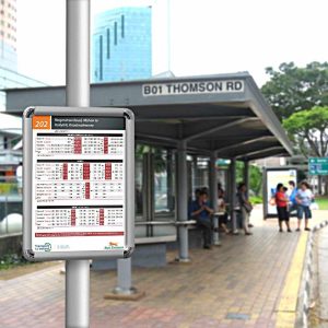 Cornice a scatto A4 con collare - immagine 2