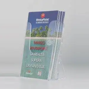 Desktop and wall brochure holder. 1/3 of A4 - Image 2