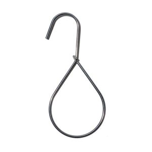 Drop-shaped Ring with hook, mm185 - Image 1