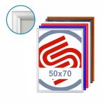 Cornice a scatto 50x70 angolo vivo