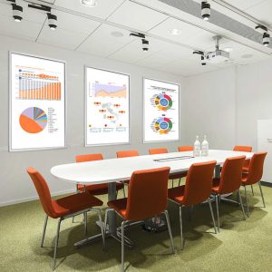 Cornice a scatto A1 da parete angolo vivo - immagine 2