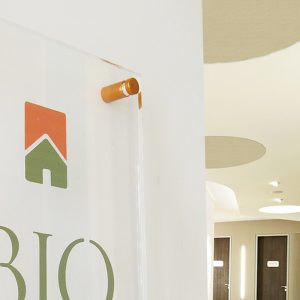 Blister di 4 distanziali in alluminio GOLD ramato - immagine 2