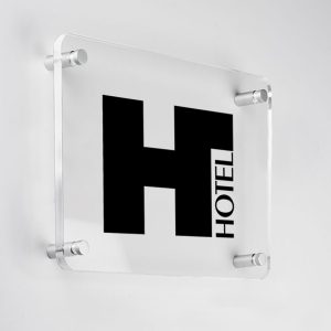 Blister di 4 distanziali in alluminio argento satinato - immagine 2