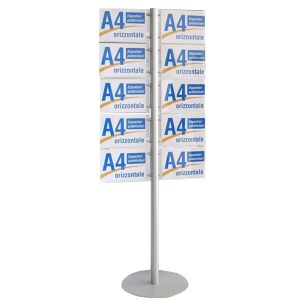 Literature Stand with 10 horizontal pockets - Image 1