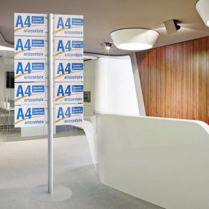 Literature Stand with 10 horizontal pockets - Image 2