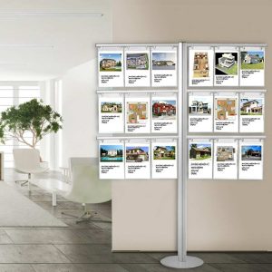 Espositore pubblicitario portamessaggi 18 tasche A4 - immagine 2