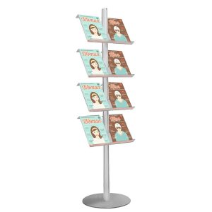 Catalogues Stand Holder with 4 shelves (2 x A4 each) - Image 1