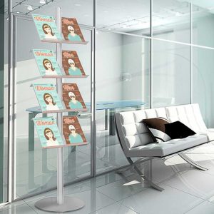Catalogues Stand Holder with 4 shelves (2 x A4 each) - Image 2