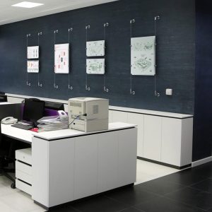 Portamessaggi con doppio attacco a parete – Image 4