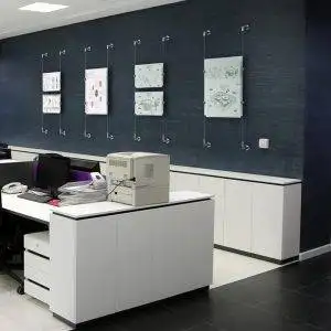 Portamessaggi con doppio attacco a parete - immagine 4