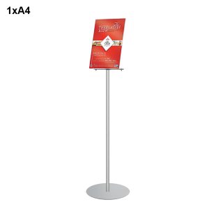 Espositore portadepliant piantana 1 tasca a4 verticale 1