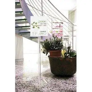 Reading desk  floor stand with pocket frame A3  (30 x 42 cm.) - Image 2