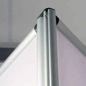 Parete divisoria doppia in policarbonato alveolare bianco satinato - immagine 4