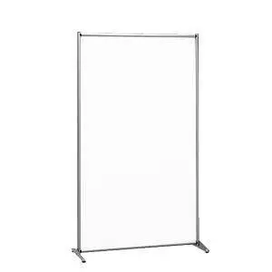 Parete divisoria singola in policarbonato alveolare semi trasparente - immagine 1