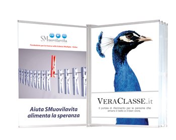 espositore a parete 6 pagine albo03