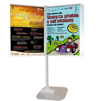 espositore autoportante 6 pagine albo04