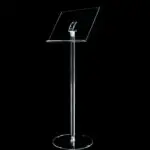 leggio pavimento plexiglass trasparente reggi libro a3