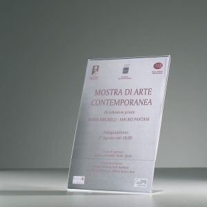 Portavvisi da banco A5 verticale (15x21 cm.) - immagine 1