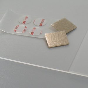 Portavvisi da vetro in acrilico ripiegato A5 verticale (15 x 21 cm.) - immagine 4