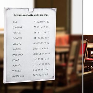 Portavvisi da vetro A4 verticale (21 x 30 cm.) – Image 6