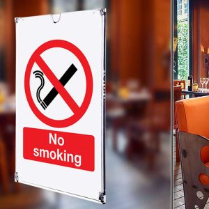 Portavvisi da vetro A4 verticale (21 x 30 cm.) – Image 2