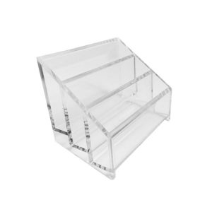 Porta biglietti da visita da banco a tre tasche - immagine 2