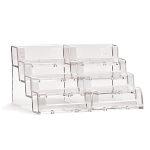 Porta biglietti da visita da banco a 8 tasche - immagine 1