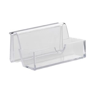 Portabiglietti da banco orizzontale con supporto posteriore porta-messaggio - immagine 1