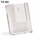 Portadepliant da parete a 1 tasca formato 1 3 di A4