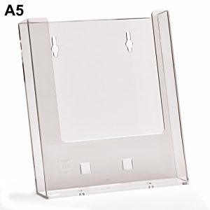 Portadepliant da parete a 1 tasca formato A5