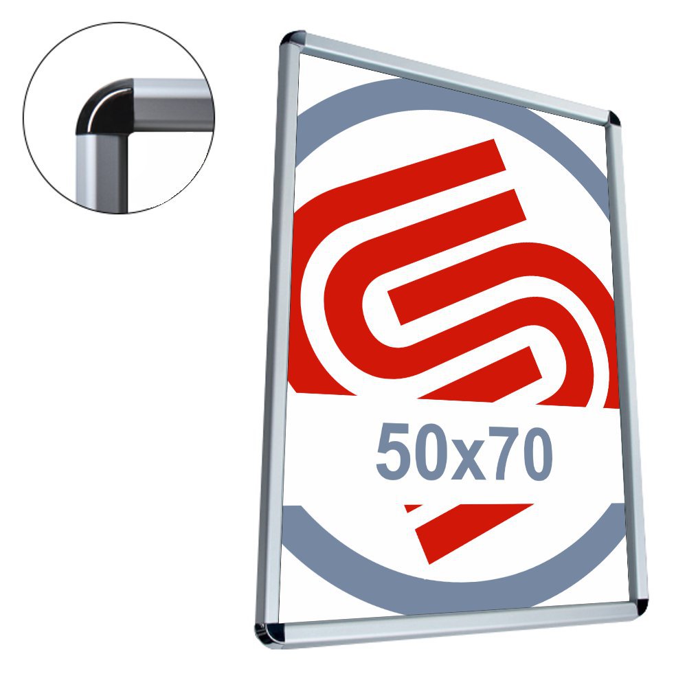 Cornice a scatto 50x70 frame 32 angolo tondo