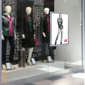 Cornice a scatto bifacciale da vetro 70x100 - immagine 2