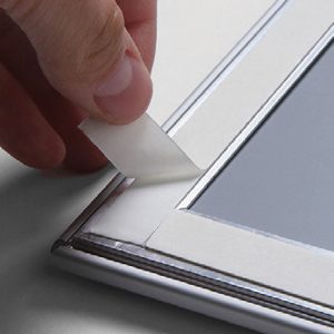 Cornice a scatto bifacciale da vetro 70x100 - immagine 3