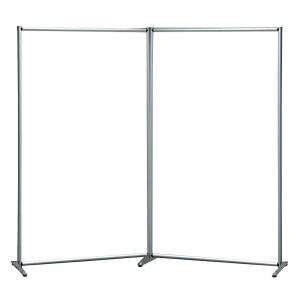 Parete divisoria doppia in forex bianco - immagine 1