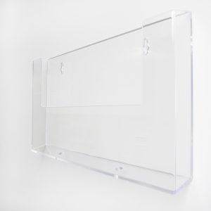 Portadepliant da parete a 1 tasca formato A4 orizzontale - immagine 2