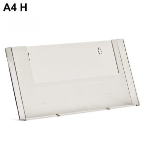 Portadepliant da parete a 1 tasca formato A4 orizzontale - immagine 1