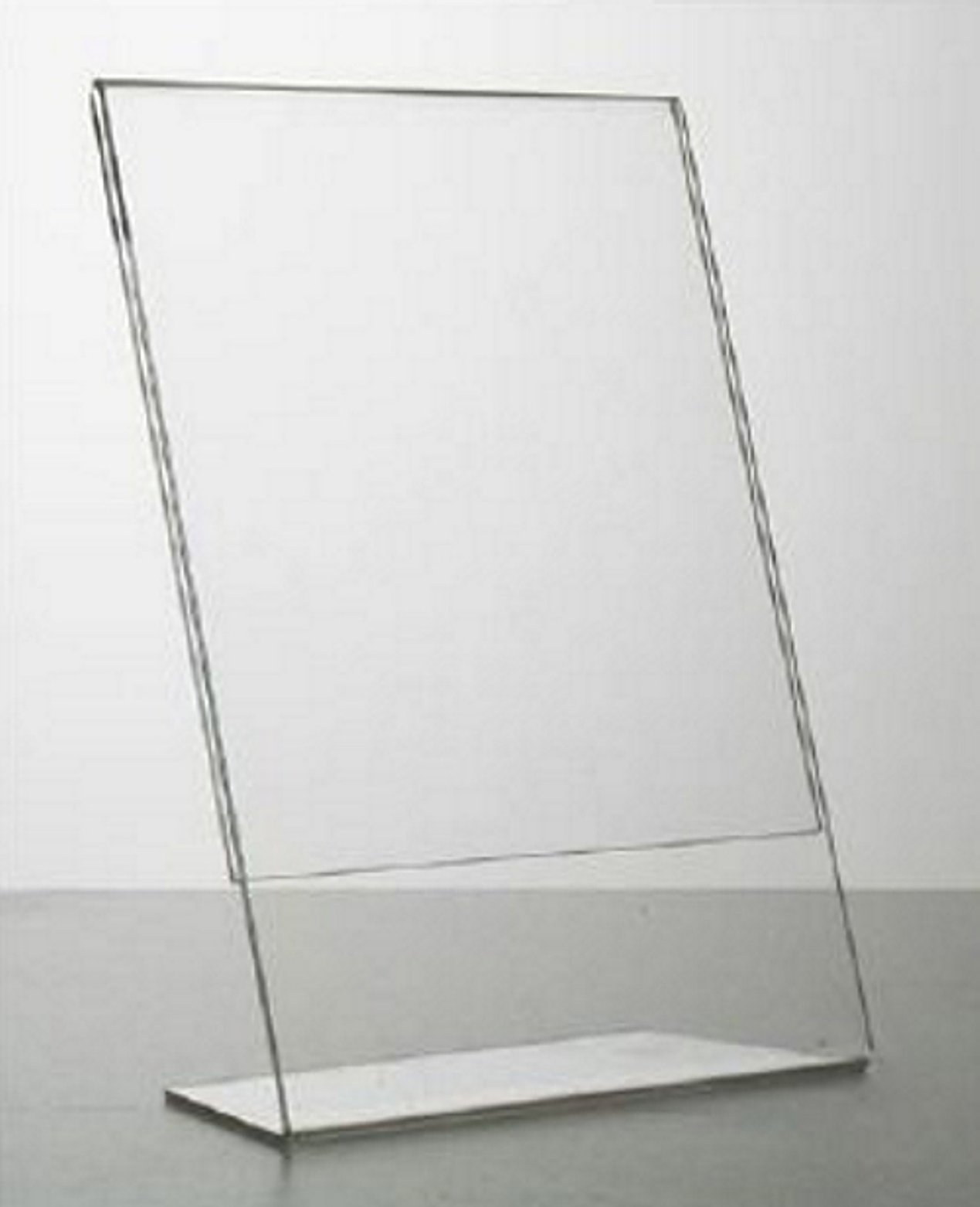 porta avvisi banco a4 verticale da 3 mm base l pab001s