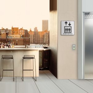 Targa a parete larghezza 30 cm. modello GENIUS - immagine 1