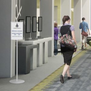 Mini Totem 30x42 - A3 Bifacciale - immagine 2